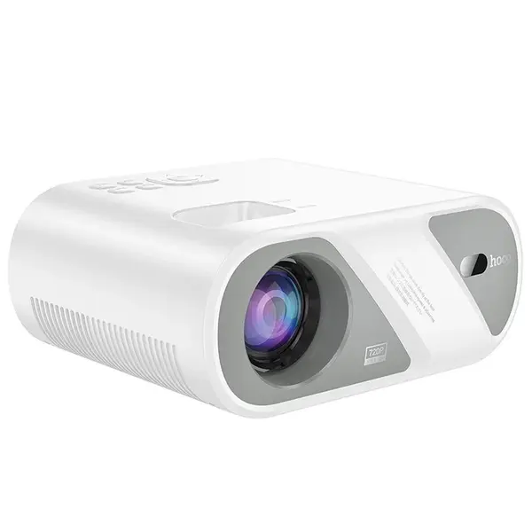 Hoco DT1 Bluetooth projektor Wi-Fi HD 720P, biely