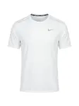 NIKE Funkčné tričko 'MILER'  sivá / biela