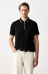 Karl Lagerfeld polo tričko pánske bavlnené