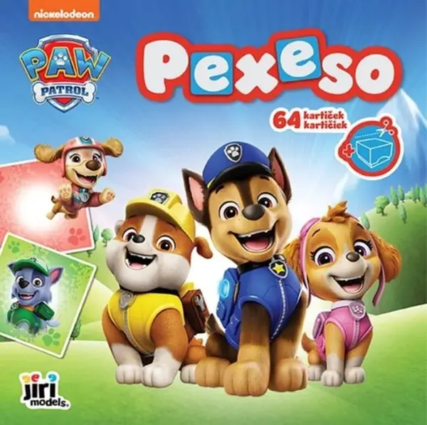 Pexeso v zošite Labková patrola