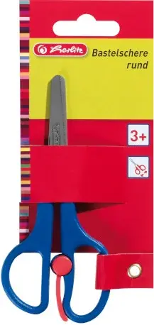 Herlitz - Nůžky pro praváky s kulatou špičkou,s
