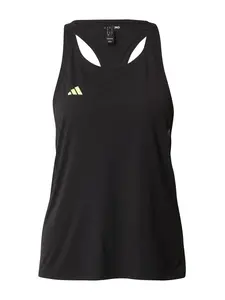 ADIDAS PERFORMANCE Športový top 'Adizero Essentials'  limetková / čierna