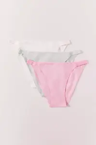 women'secret nohavičky dámske bavlnené s elastanom 3-pak