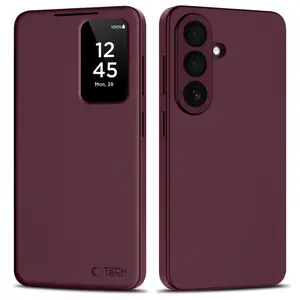 Tech-Protect Smart Wallet, Samsung Galaxy A57 5G, vínová
