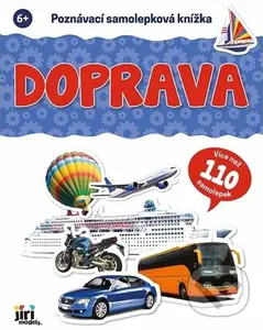 Poznávací samolepková knížka: Doprava (Více než 110 samolepek)