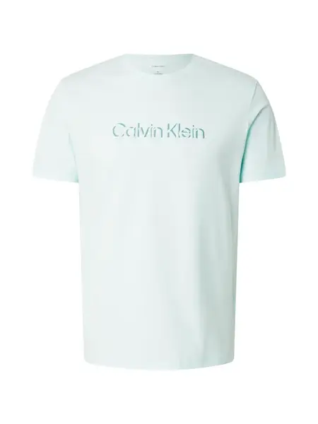 Calvin Klein Tričko  smaragdová / mätová
