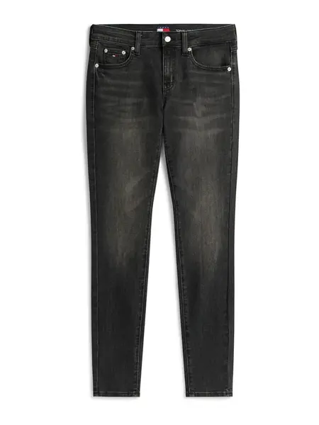 Tommy Jeans Džínsy  čierny denim