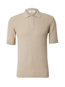 DAN FOX APPAREL Tričko 'Mailo'  tmavošedá
