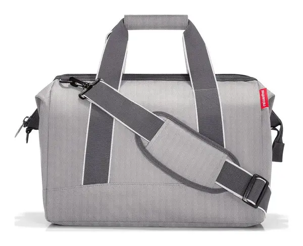 Cestovní taška Reisenthel Allrounder M Herringbone Grey