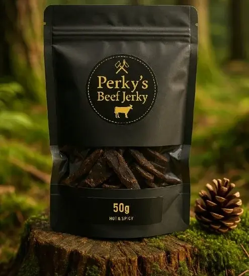 Perky´s jerky sušené hovězí maso hot & spicy 50 g