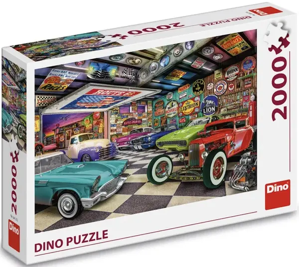 Puzzle Sbírka veteránů 2000 dílků (poškozená) - Neznámý