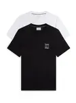 TOMMY HILFIGER Tričko  čierna / biela