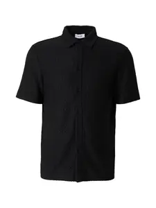 DAN FOX APPAREL Košeľa 'Christian'  čierna