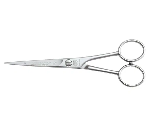 Kadeřnické nůžky s mikroozubením Kiepe Standard Hair Scissors Pro Cut 2127 - 6" stříbrné (2127/6) + dárek zdarma