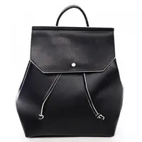 Moderní dámský koženkový batoh City wonder, černá