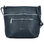 Stylová dámská koženková crossbody kabelka Olbba, modrá