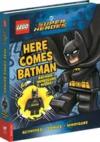 LEGOÂ® DC Super Heroesâ„¢: Here Comes Batman (with Batmanâ„¢ minifigure) - Buster Books, LEGOÂ®