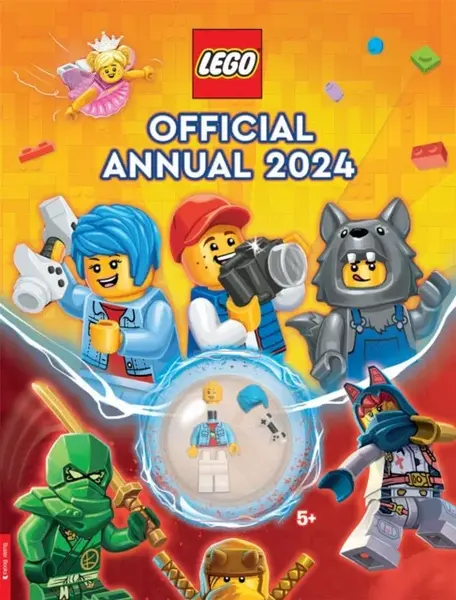 LEGOÂ® Books: Official Annual 2024 (with gamer LEGOÂ® minifigure) - Buster Books, LEGOÂ®