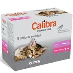 Calibra Cat  Kapsa Premium Kitten Multipack 12x100g