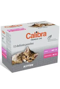 Calibra Cat  Kapsa Premium Kitten Multipack 12x100g