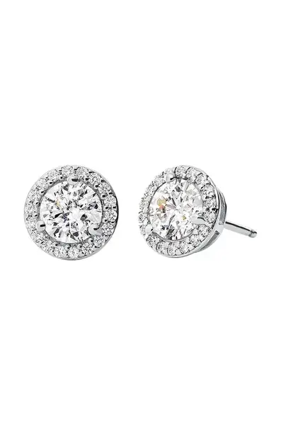 Stříbrné náušnice Michael Kors