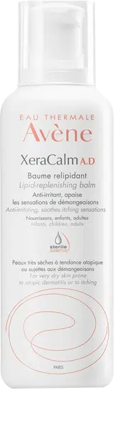 AVÈNE XeraCalm A.D Relipidační balzám pro velmi suchou kůži se sklonem k atopickému ekzému a svědění 400 ml