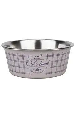 Miska nerez kočka Food Cat 400ml růžová Zolux