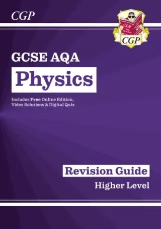 New GCSE Physics AQA Higher Revision Guide with CGP RevisionHub - CGP Books