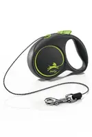Vodítko Flexi Black Design XS lanko 3m/8kg zelená