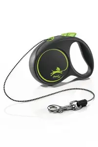 Vodítko Flexi Black Design XS lanko 3m/8kg zelená