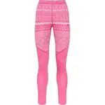 KARI TRAA LIVE Dámske merino nohavice, ružová, veľkosť