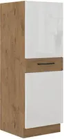 Vyšší spodní skříňka Vigo 50 DK-145 1F (3S) BB - Premium Box Barva korpusu: Dub Lancelot, Barva dvířek: Bílý lesk