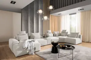 Sedací souprava Bastia 6 Provedení: Levá U, látka: Castel 82