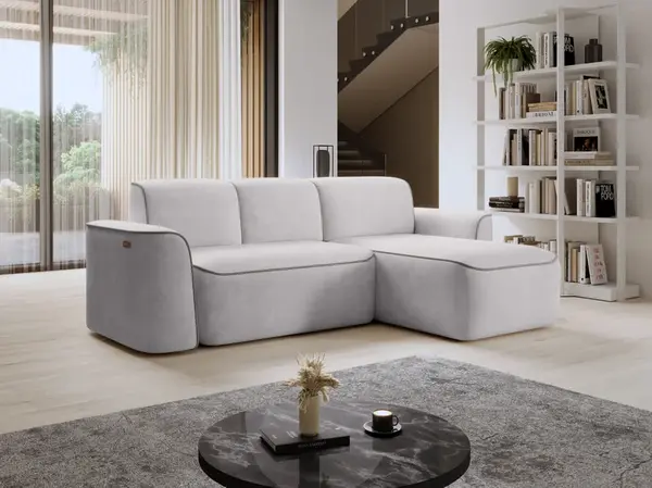 Sedací souprava Ume Provedení: Pravá varianta, látka: Amore 3/ Paros 5