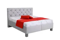 Postel Jadranka Rozměr: 160 x 200 cm, Matrace: Bez matrace, varianta nožiček: chromové nožičky