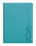 Týdenní diář 2026 Oskar Tora A5 tyrkys