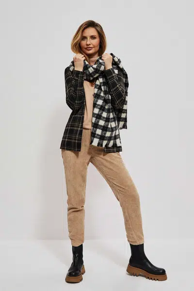Marisse Checked scarf