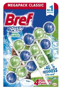 BREF WC blok Power Aktiv Pine 3 x 50 g