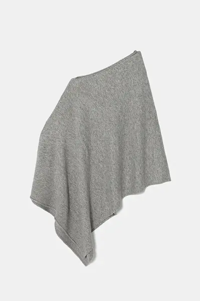 Pončo s příměsí vlny United Colors of Benetton