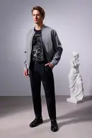 Bavlněné tričko Medicine pánské, černá barva, s potiskem