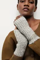 Rukavice bez prstů s vlnou Answear.LAB