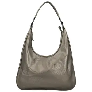 Dámská kabelka na rameno stříbrná - Firenze Relli