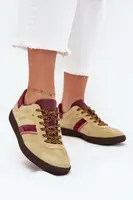 BIG STAR SHOES Dámské Nízké Sněhule Z Semiše Big Star