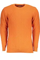 US GRAND POLO MEN'S ORANGE SWEATER