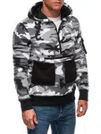 Edoti Men's zip-up sweatshirt