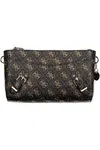 GUESS JEANS WOMEN'S BAG BROWN