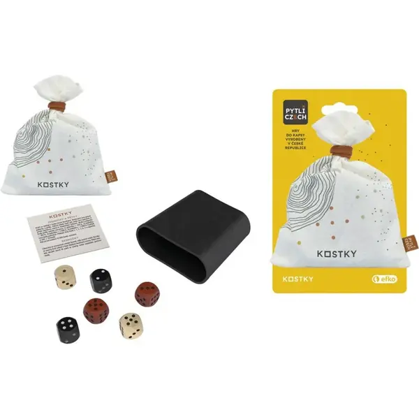Efko Pytliczech Hracie kocky Spoločenská hra do vrecka