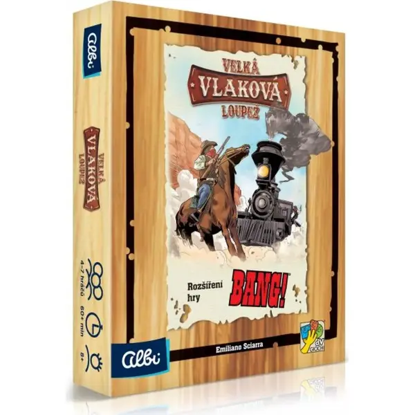 Albi Bang Rozšírenie Vlaková lúpež