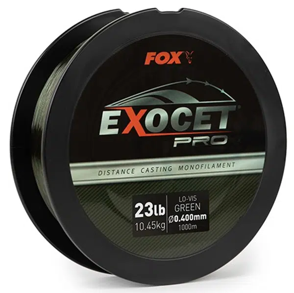 Fox vlasec exocet pro 1000 m - 0,40 mm 23 lb/10,45 kg