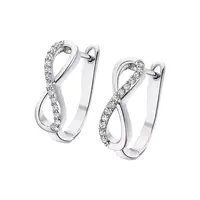 Lotus Silver Trblietavé strieborné náušnice nekonečno Trendy LP1872-4 / 1